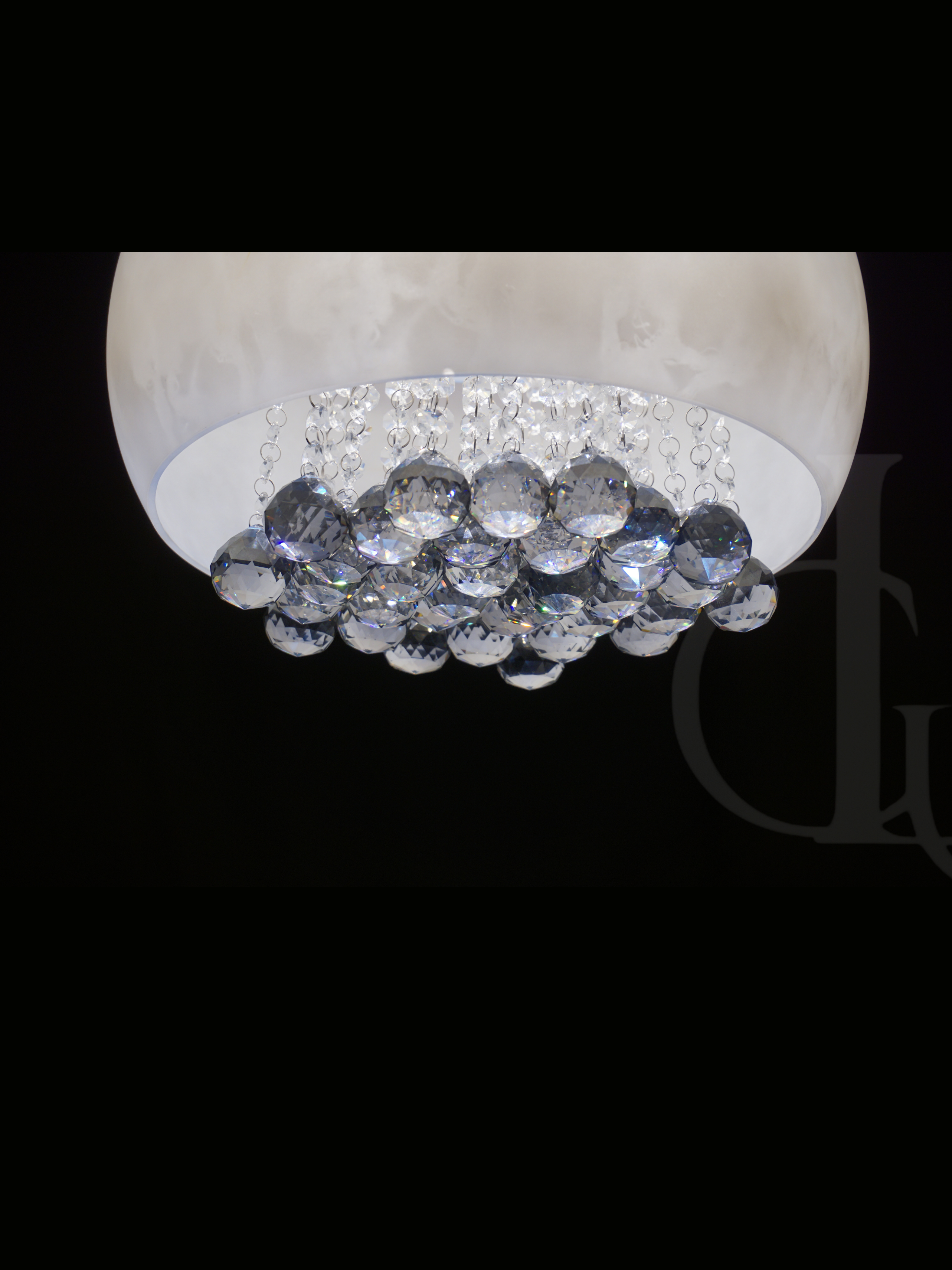 Moonveil Chandelier (Frosted Glass) Chandelier